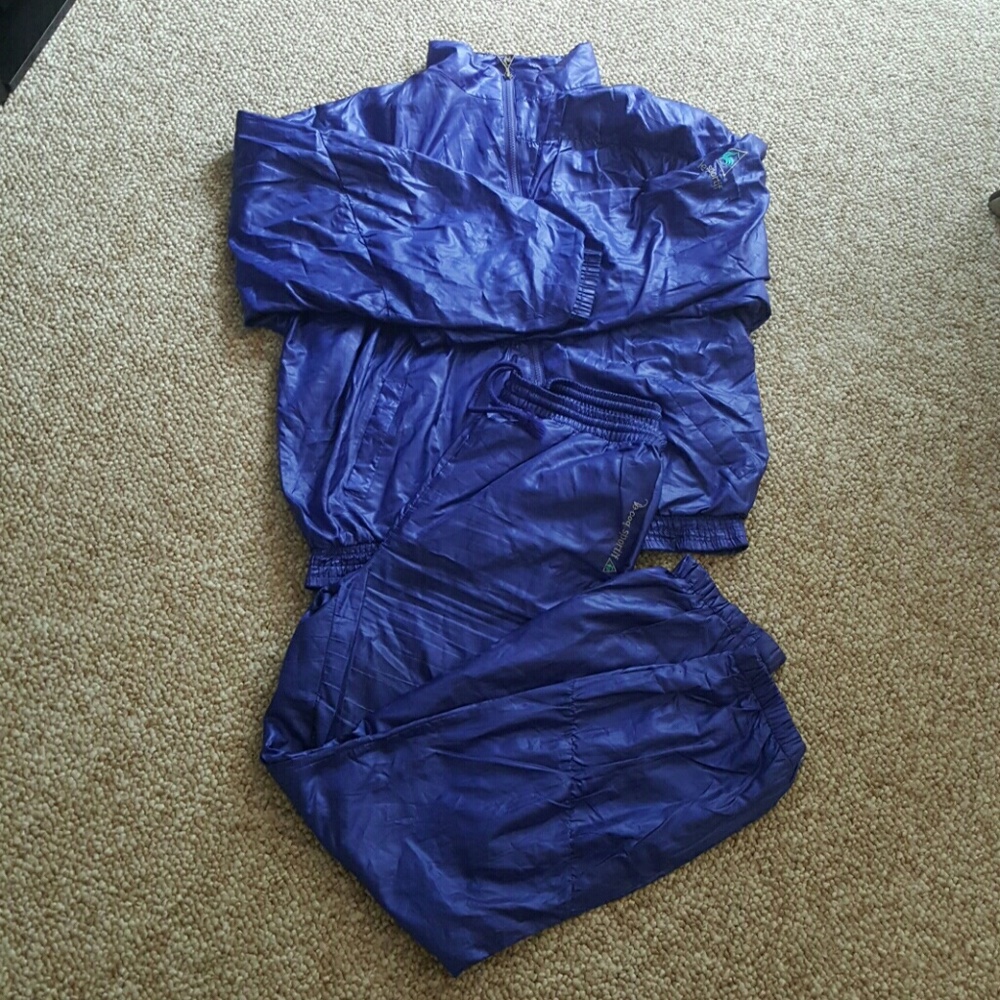 Womens Vintage Le Coq Sportif Tracksuit Large